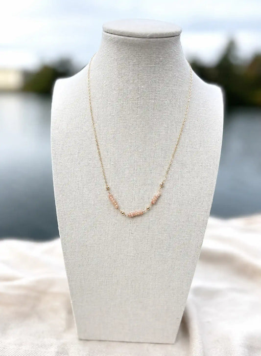 Moonstone Centerpiece Necklace