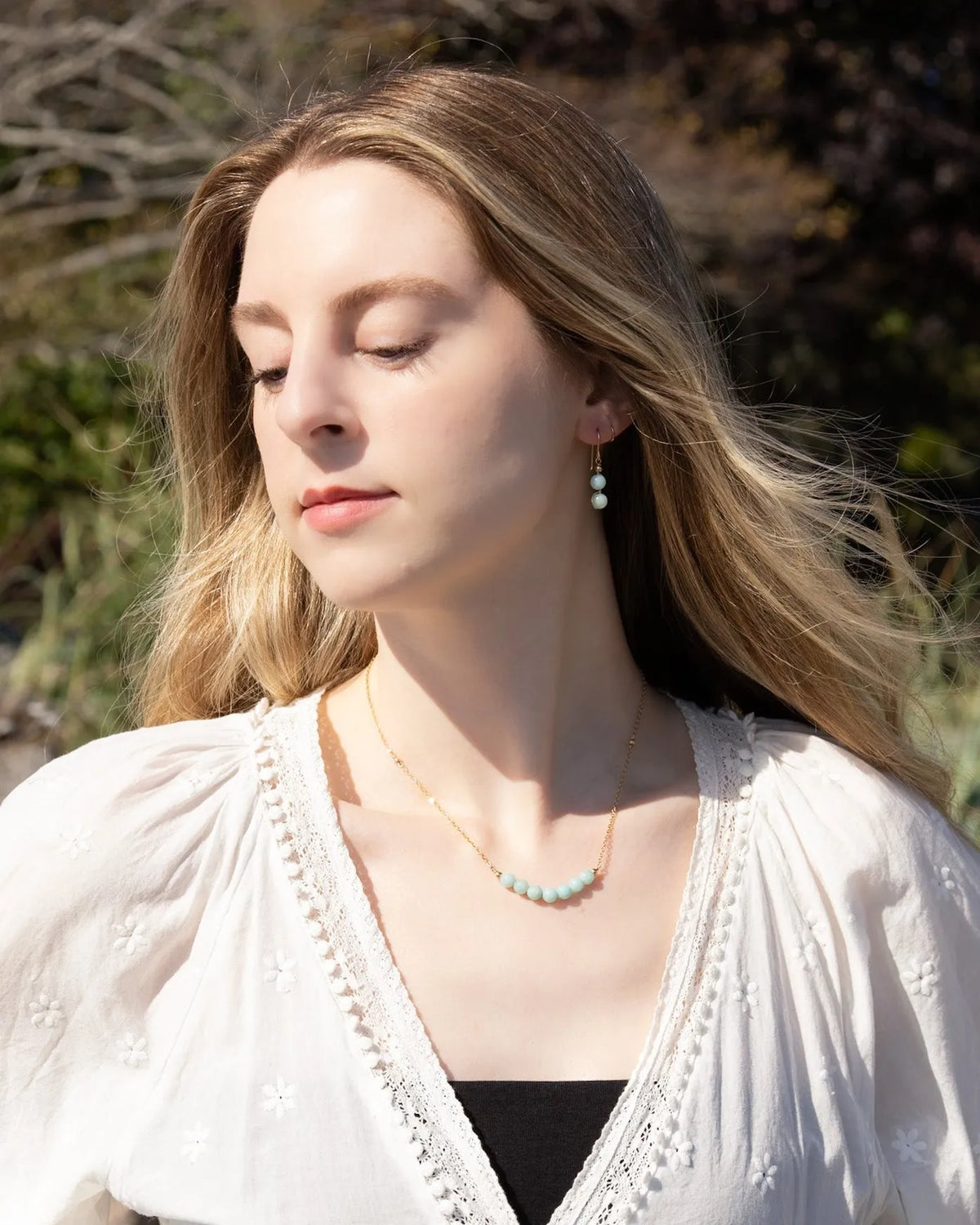 Amazonite Earrings