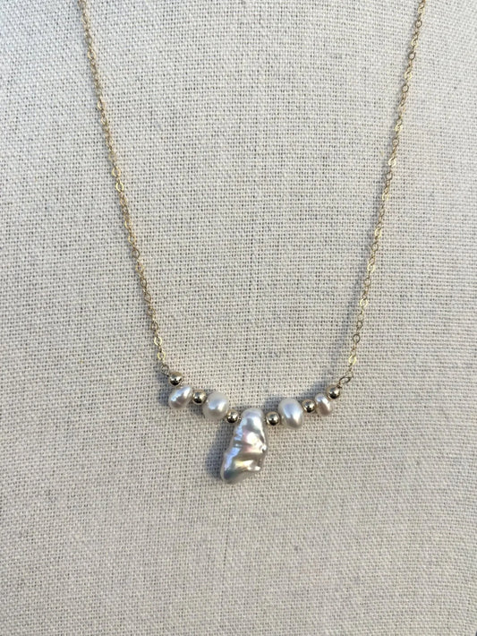 Baroque Pearl Necklace