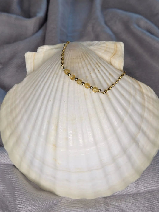 Luna Citrine Bracelet