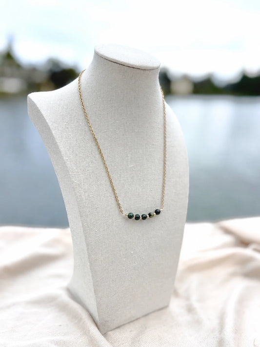 Luna BC Nephrite Jade Necklace