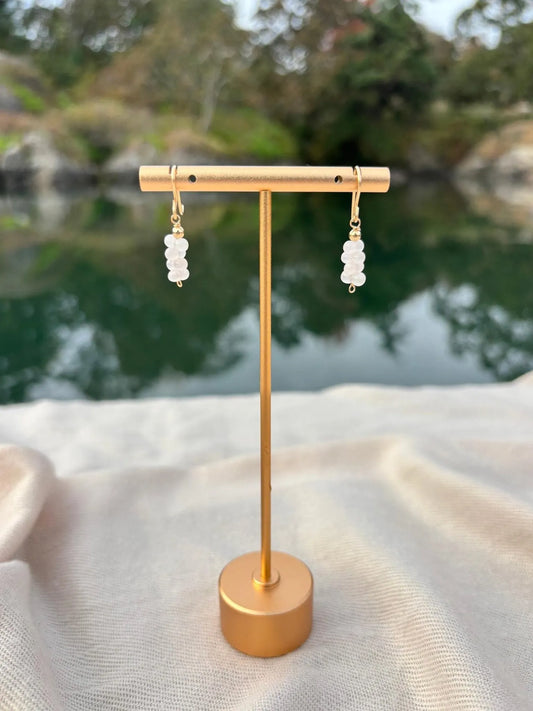 Rose Quartz Earrings