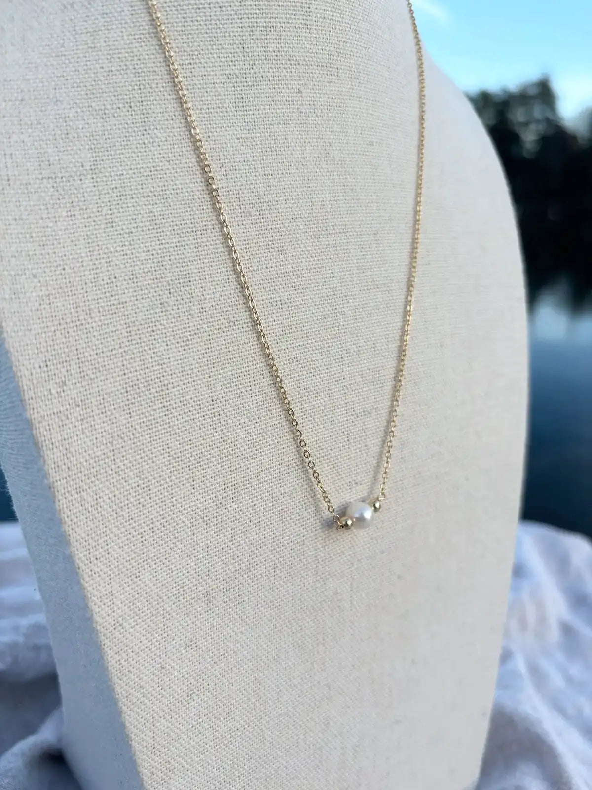 Solo Freshwater Pearl Necklace
