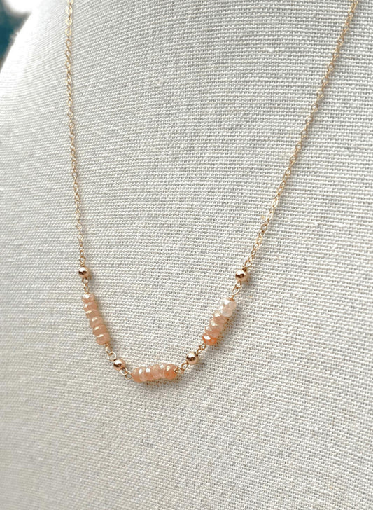 Sunstone Centerpiece Necklace