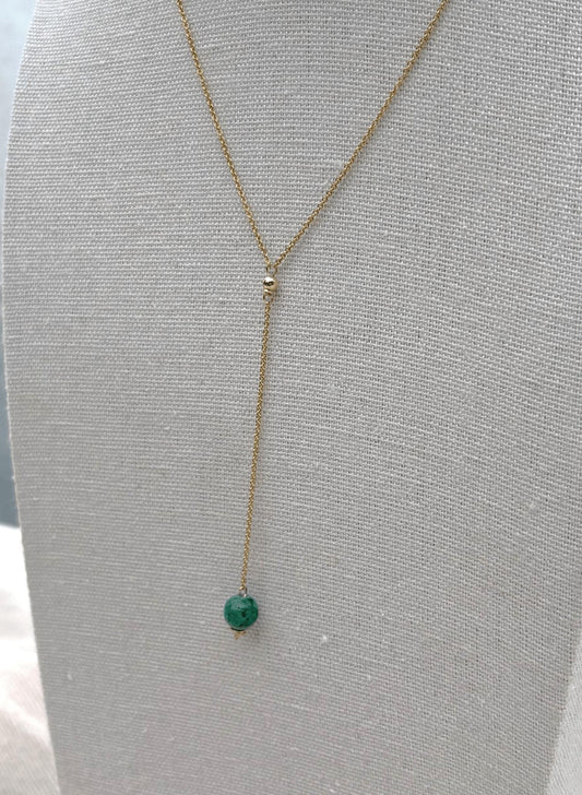Turquoise Drop Necklace