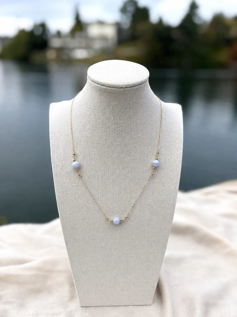 Aurora Agate Necklace