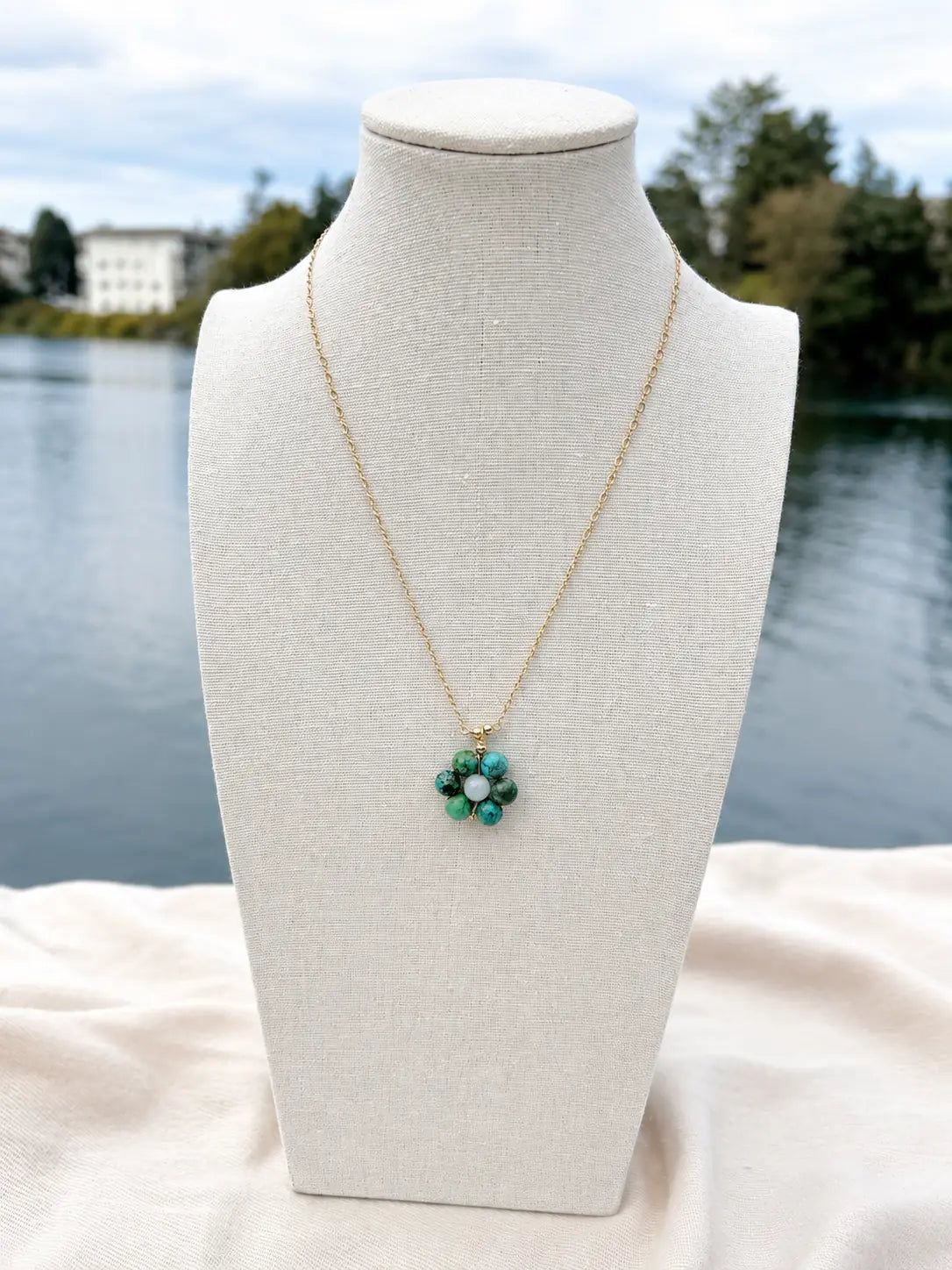 Flora Turquoise Necklace
