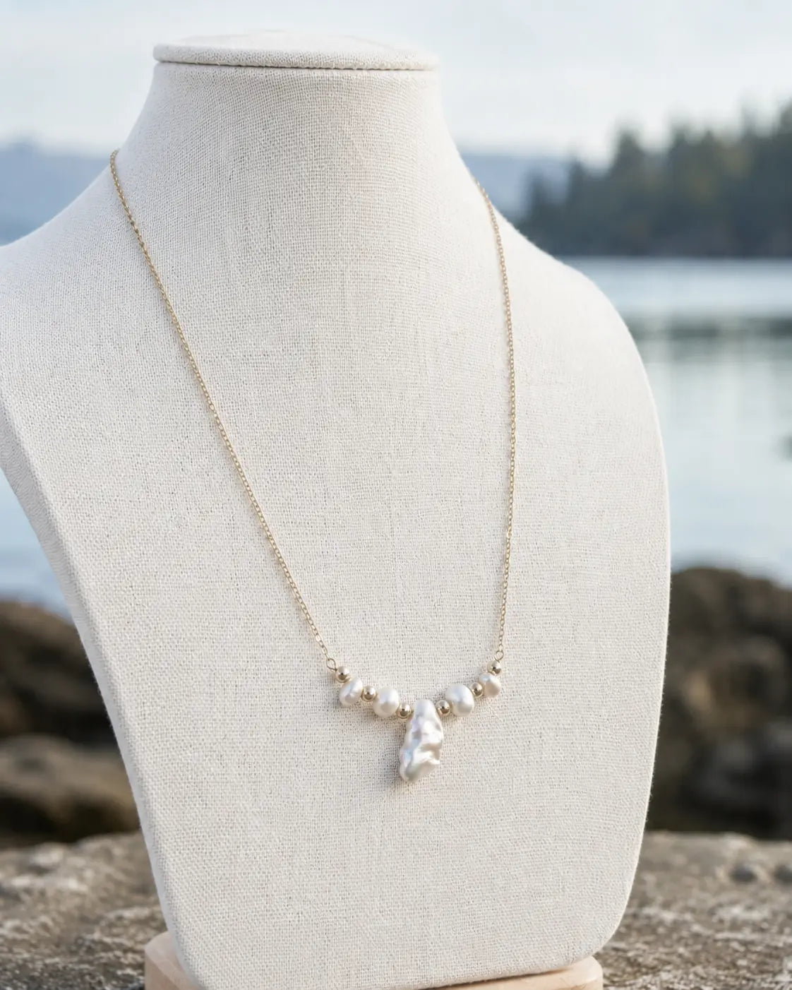 Baroque Pearl Necklace