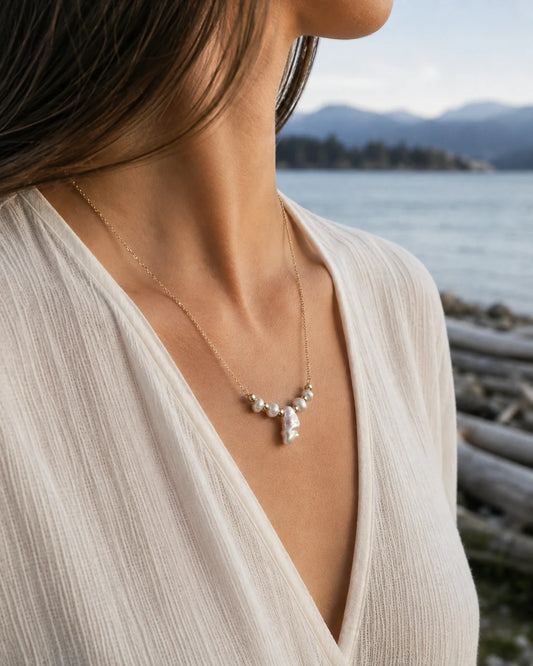 Baroque Pearl Necklace