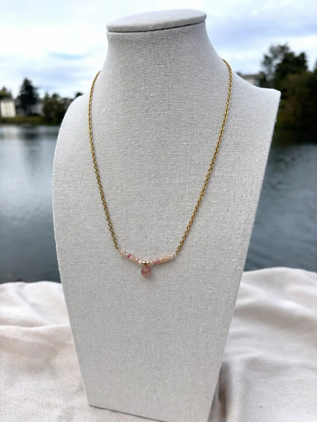 Mystic Luna Strand Necklace