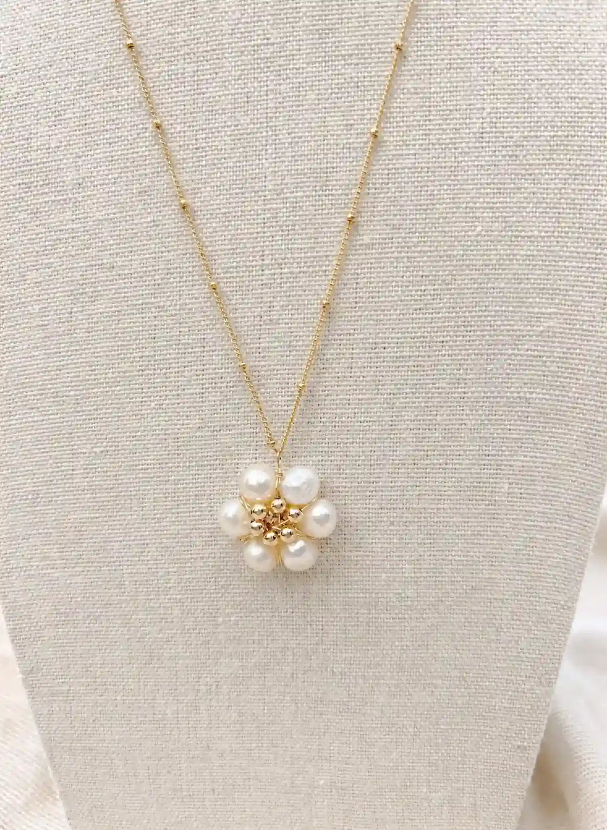Flora Freshwater Pearl Necklace