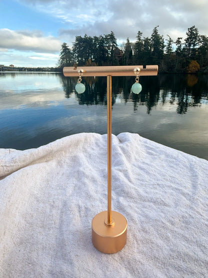 Amazonite Drop Earrings