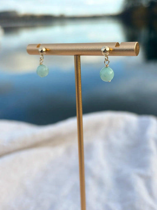 Amazonite Drop Earrings