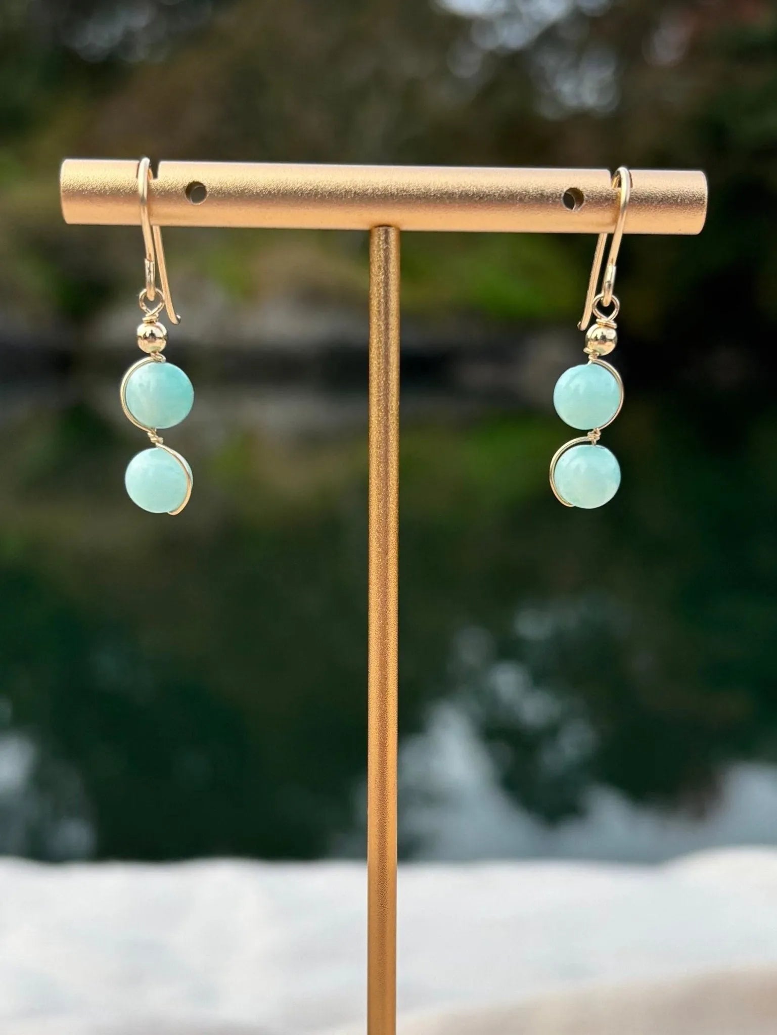 Amazonite Earrings