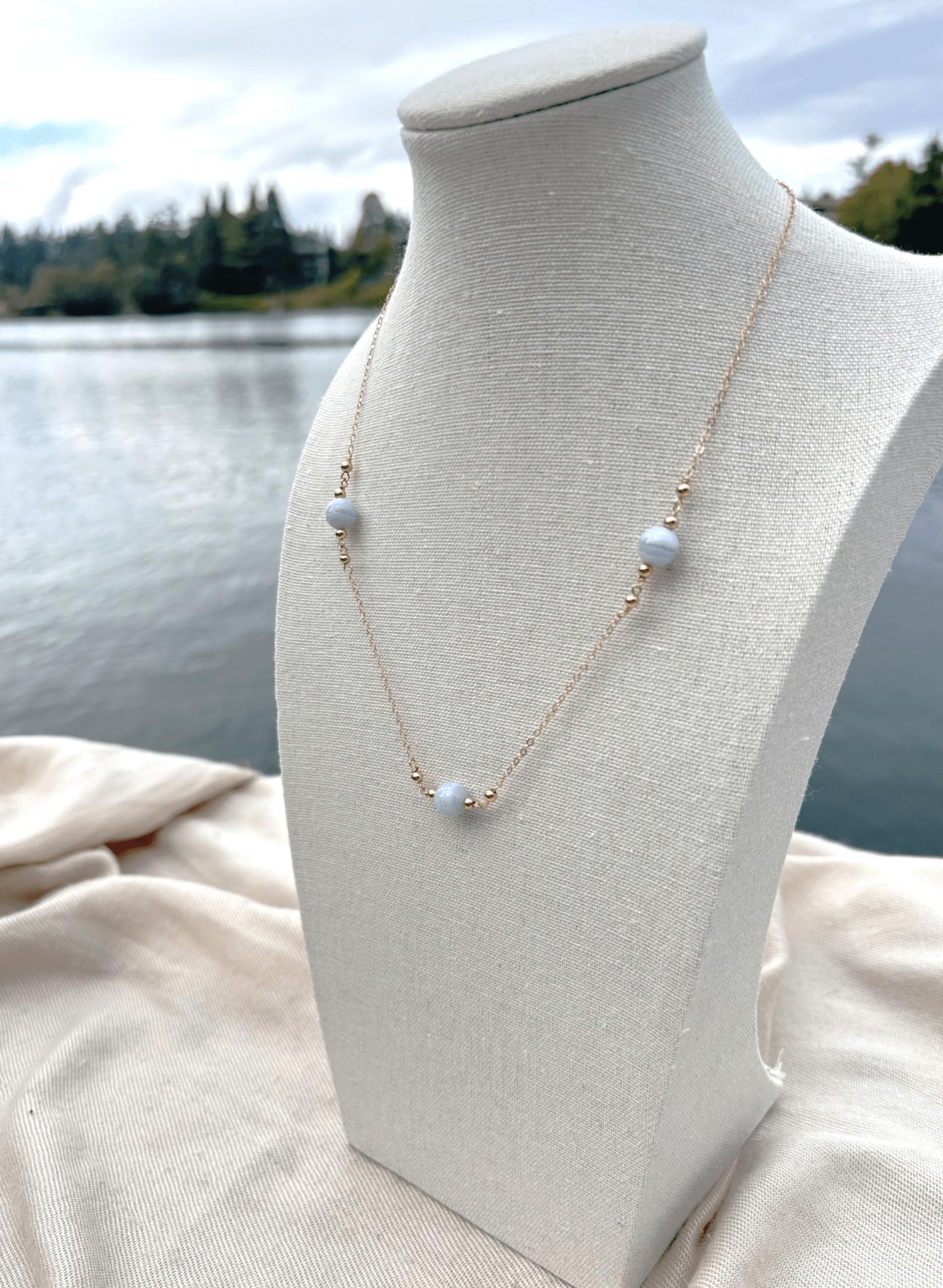 Aurora Agate Necklace