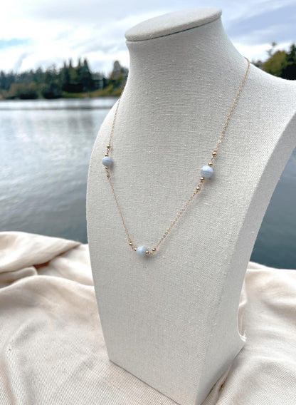 Aurora Agate Necklace