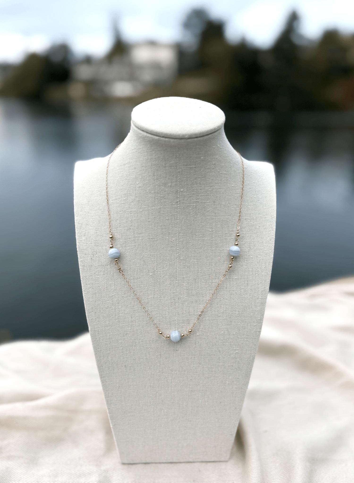 Aurora Agate Necklace