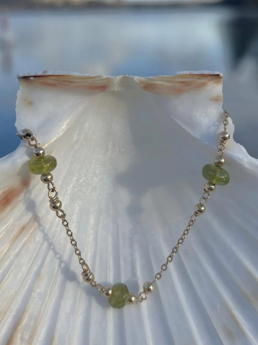 Aurora Peridot Bracelet