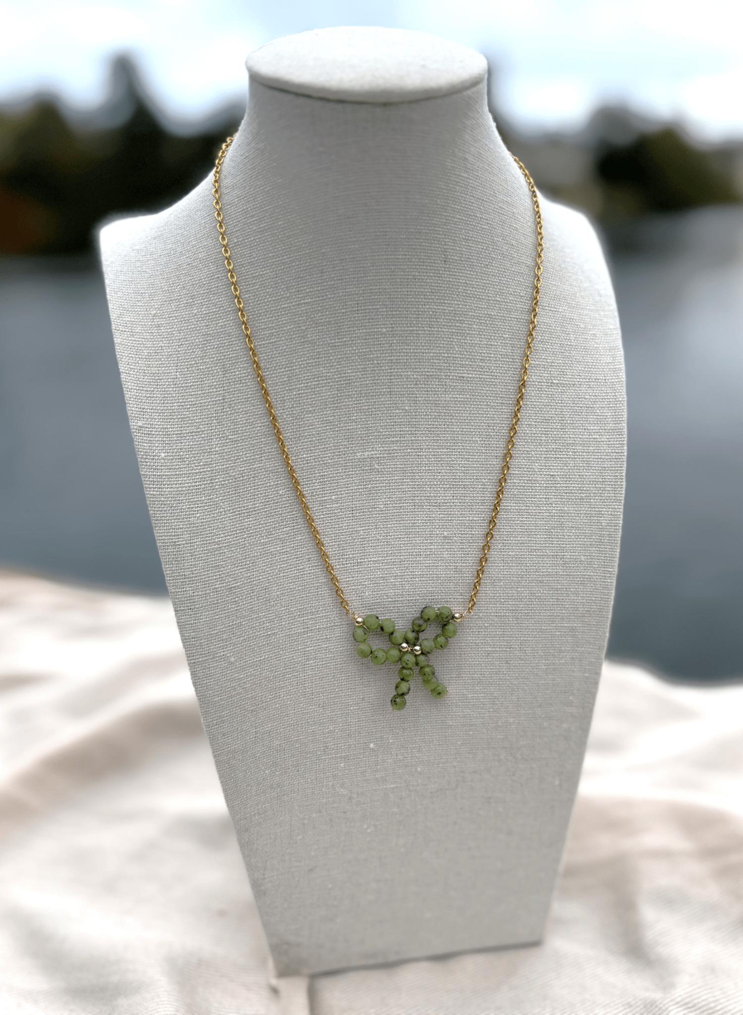 BC Nephrite Jade Centerpiece Necklace