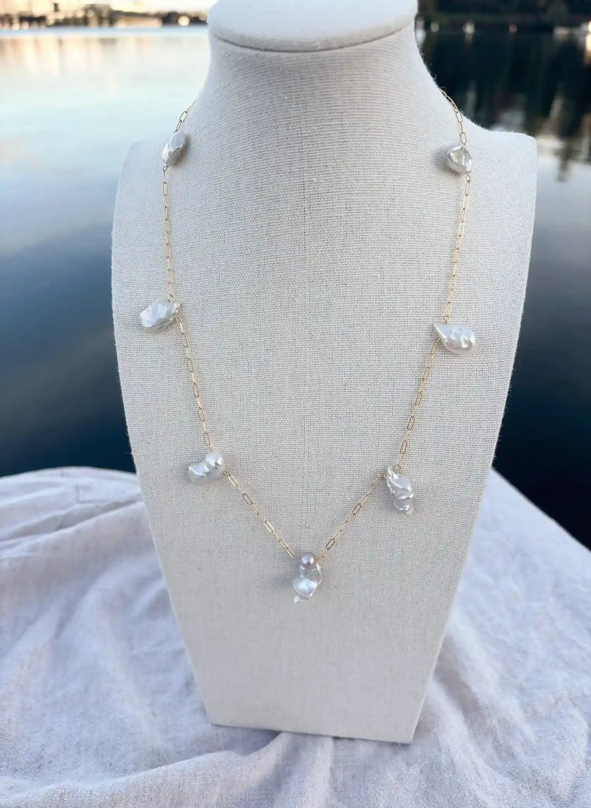 Baroque Pearl Necklace