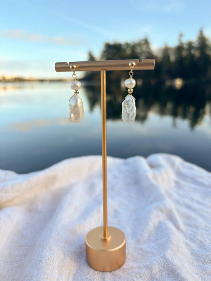 Baroque Freshwater Pearl Drop