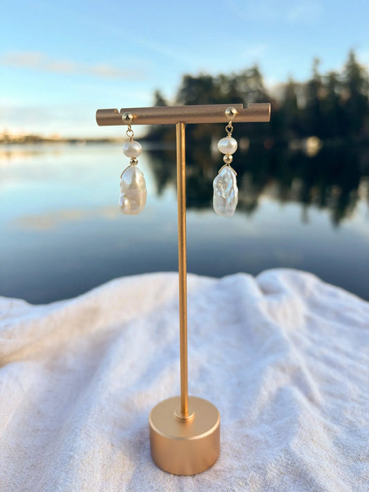 Baroque Freshwater Pearl Drop