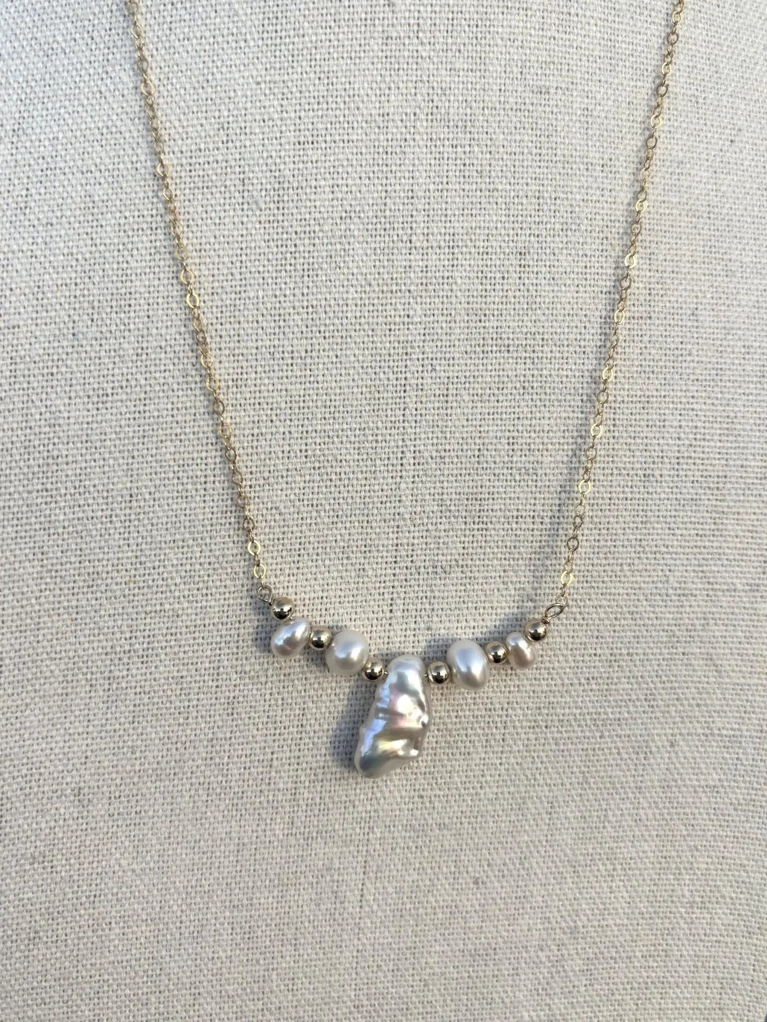 Baroque Pearl Necklace