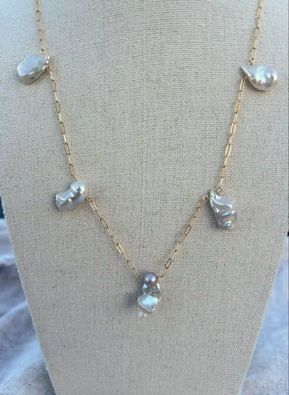 Baroque Pearl Necklace