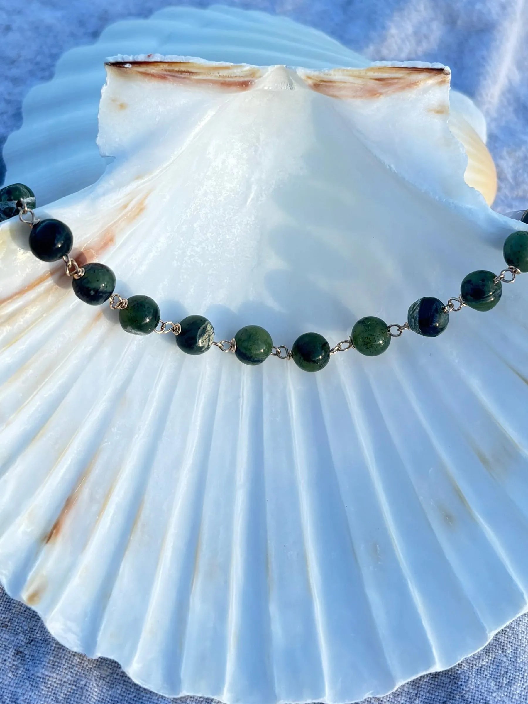Brisa Bc Nephrite Jade Bracelet