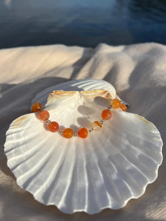 Brisa Natural Agate Bracelet