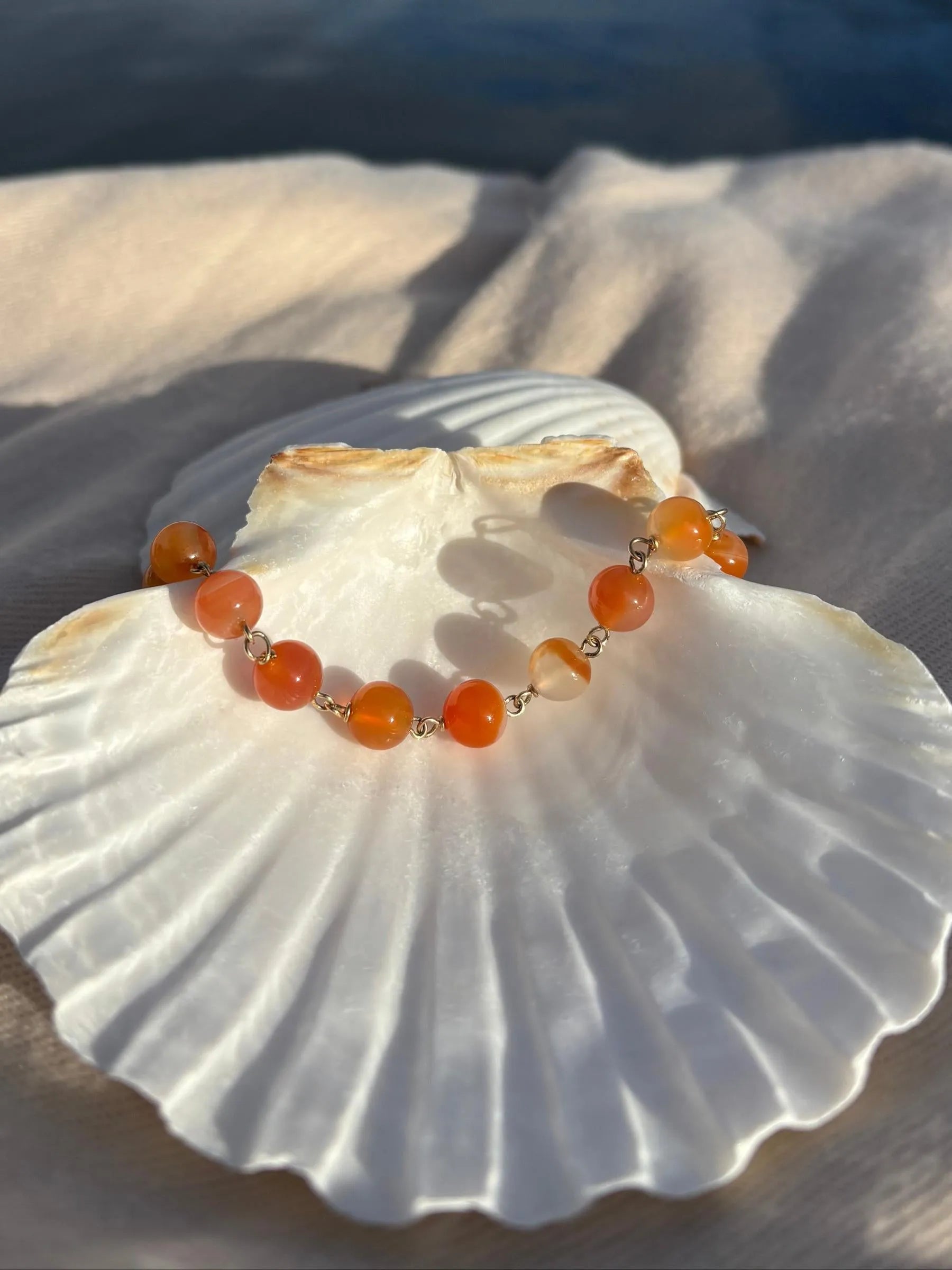Brisa Natural Agate Bracelet