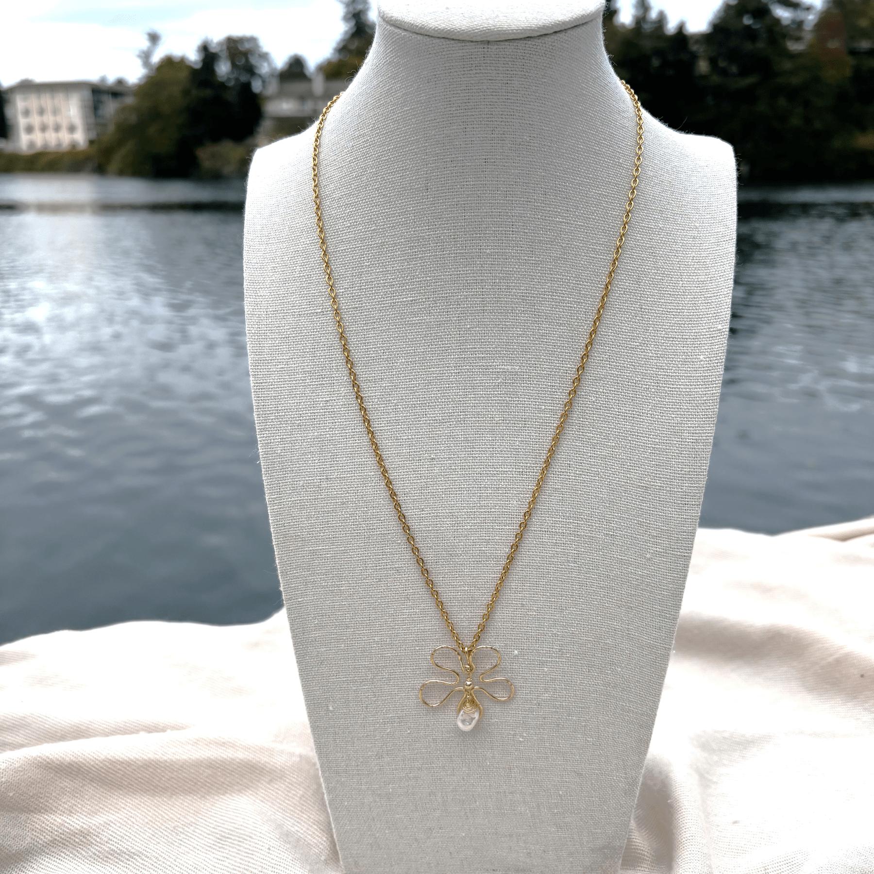Flora Gold Necklace
