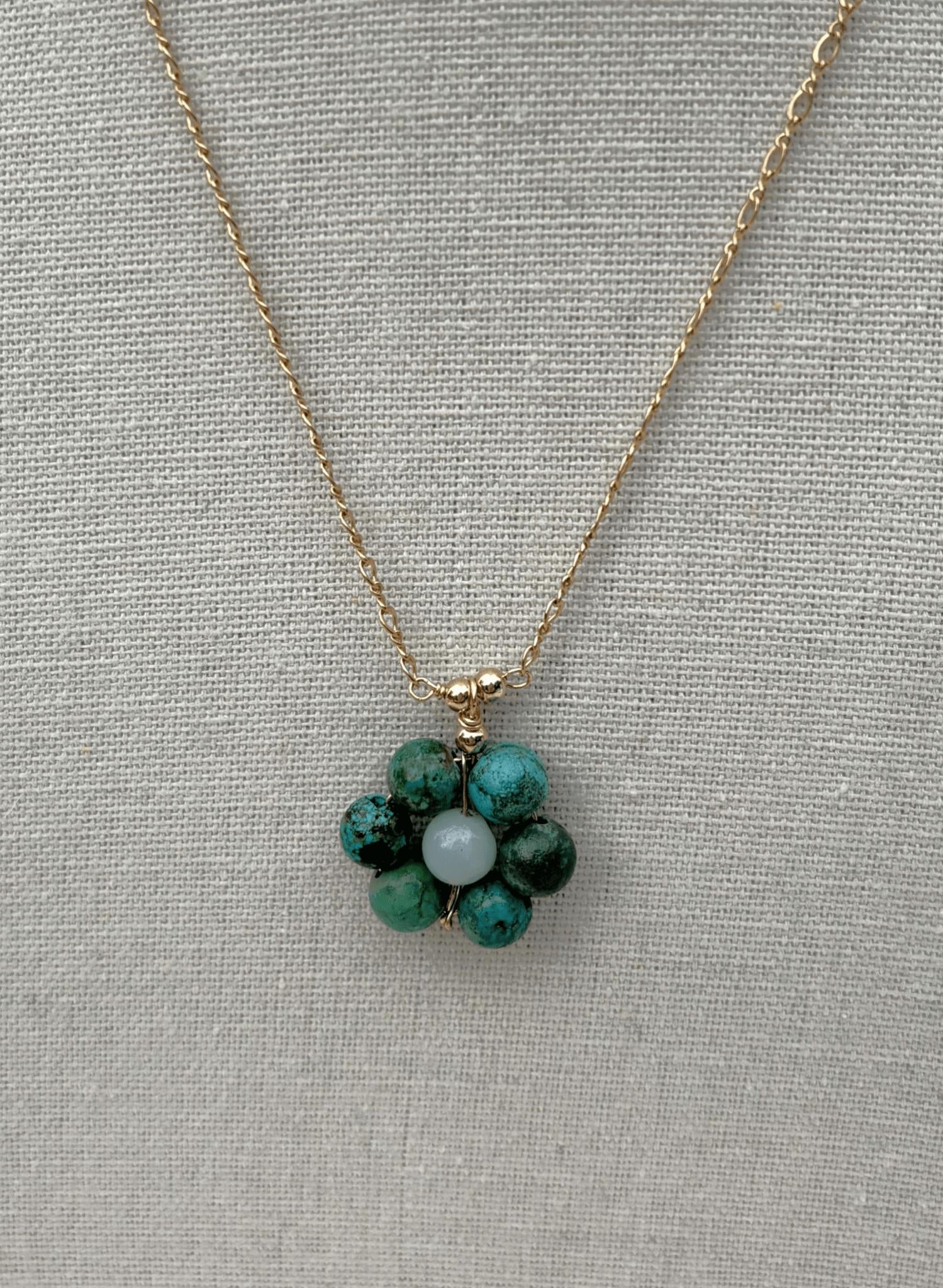 Flora Turquoise Necklace