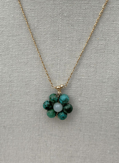 Flora Turquoise Necklace