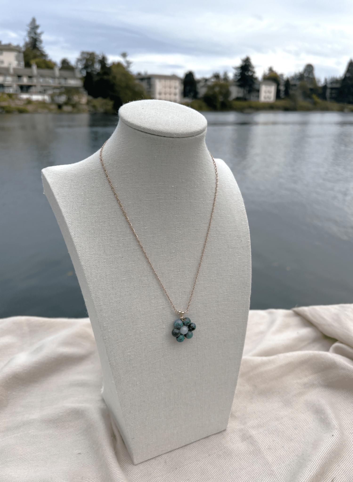 Flora Turquoise Necklace