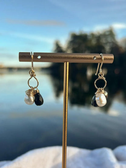 Freshwater Pearl Cluster Drops
