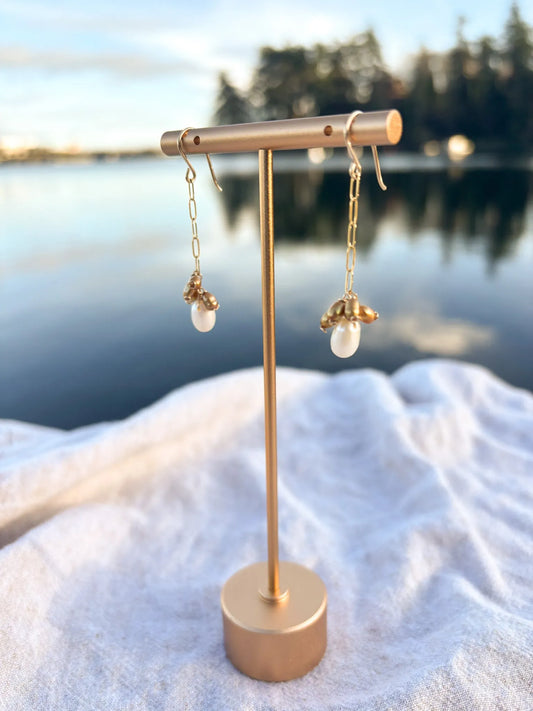 Freshwater Pearl Drop Earrings
