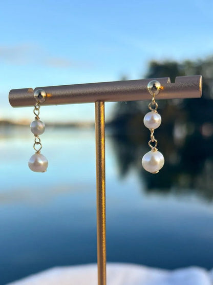 Freshwater Pearl Drop Earrings