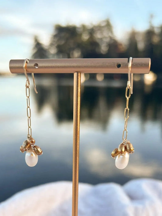 Freshwater Pearl Drop Earrings
