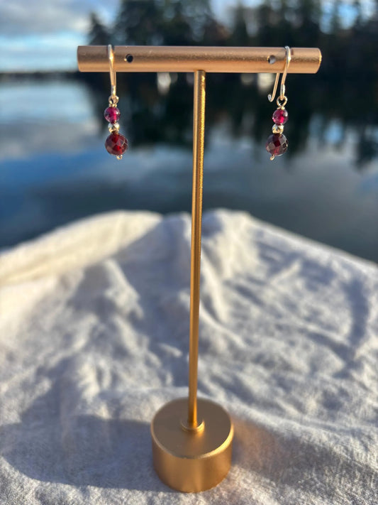 Garnet Earrings