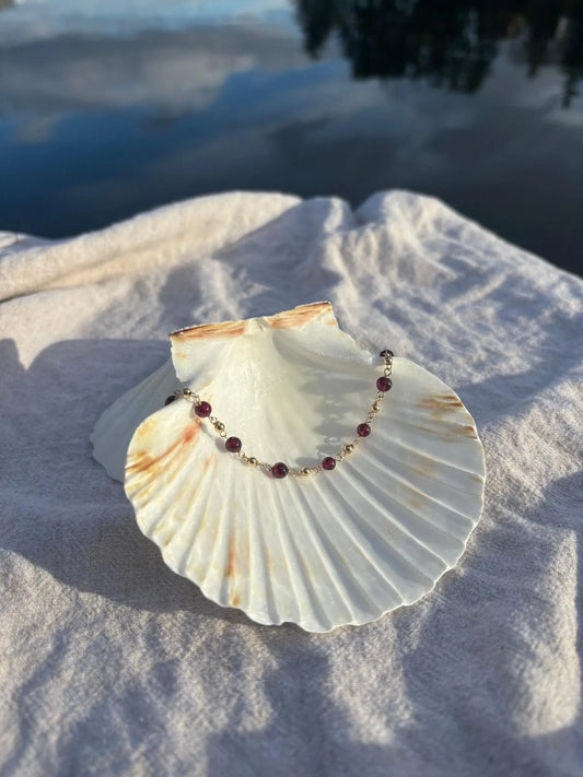 Isla Garnet Bracelet