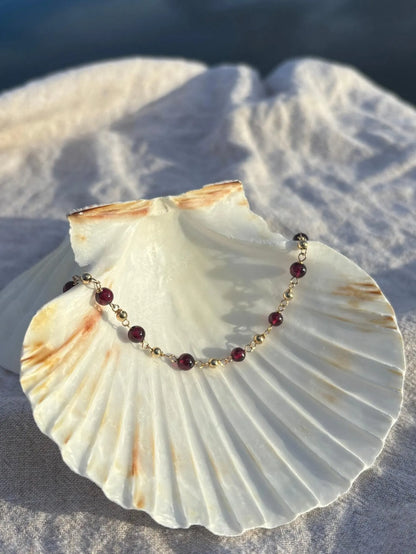 Isla Garnet Bracelet