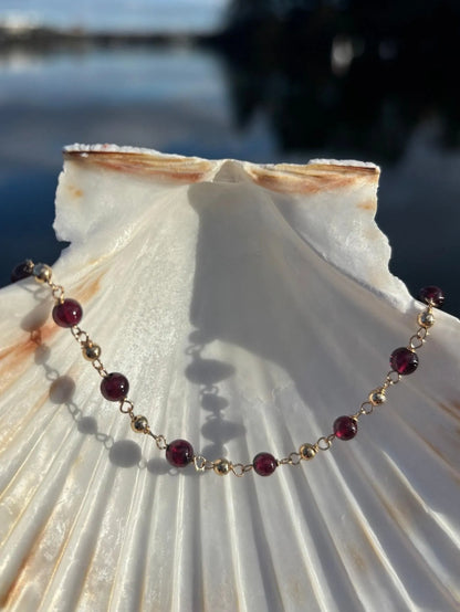 Isla Garnet Bracelet