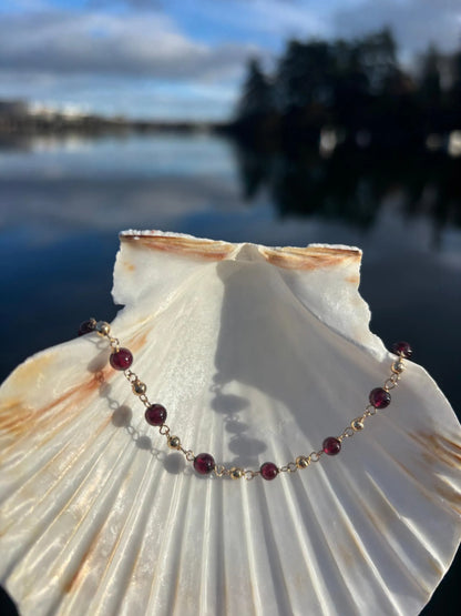 Isla Garnet Bracelet