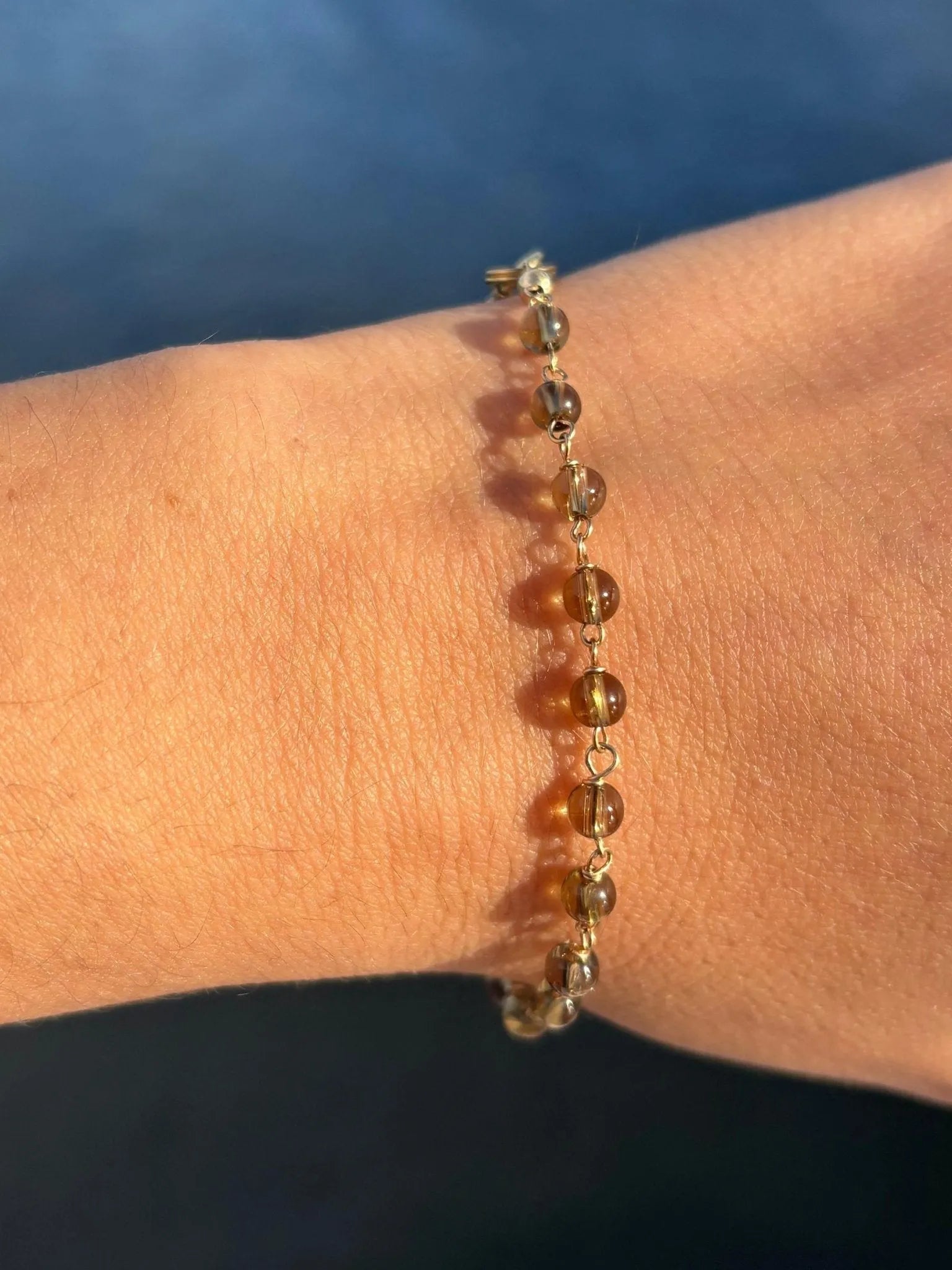 Isla Smokey Quartz Bracelet