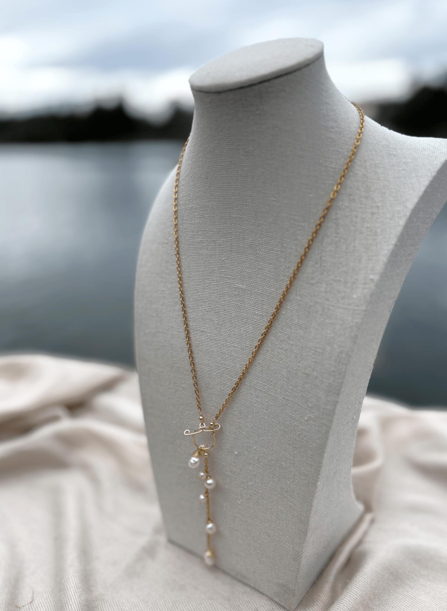 Lariat Freshwater Pearl Necklace
