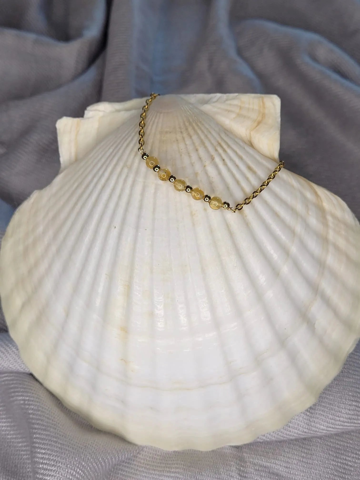 Luna Citrine Bracelet