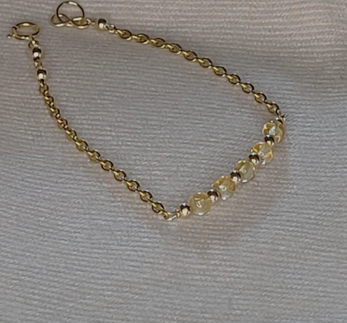 Luna Citrine Bracelet