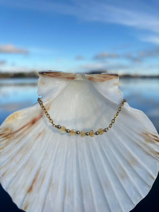 Luna Citrine Bracelet