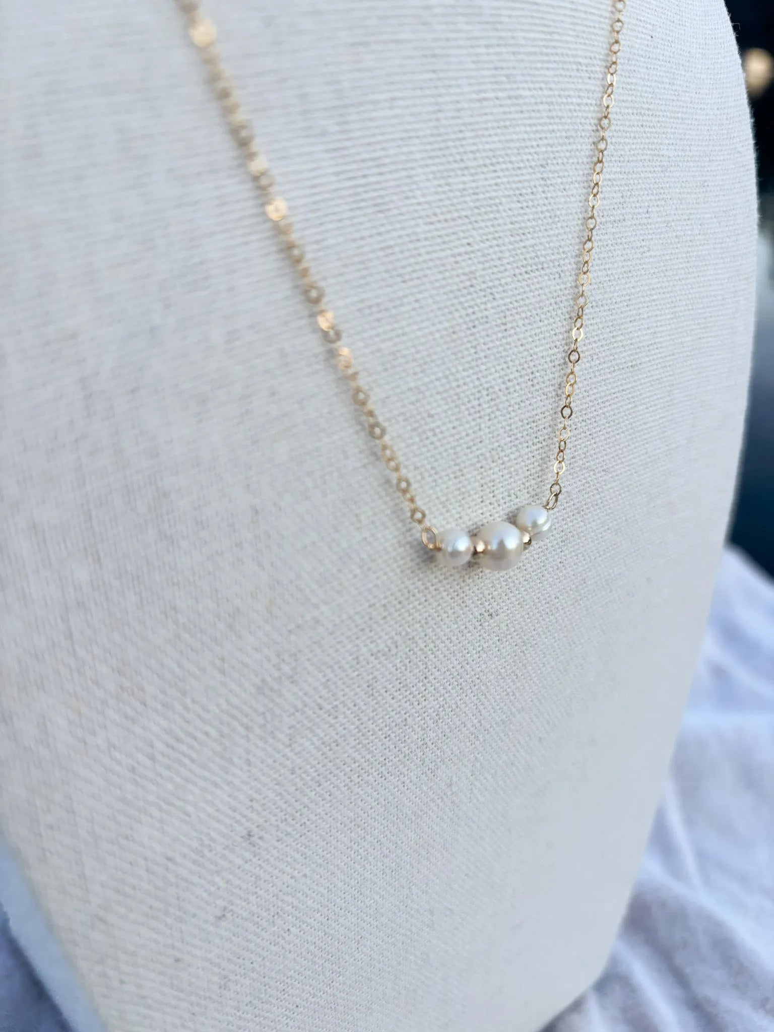 Luna Freshwater Pearl Necklace